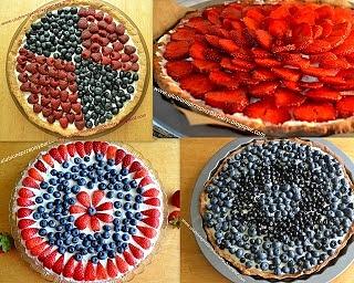 Tarta śmietanowo mascarponowa z owocami latem