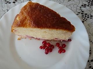 Ciasto z owocami na kefirze