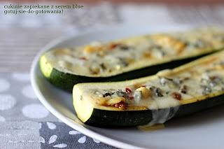 Cukinie zapiekane z serem Blue