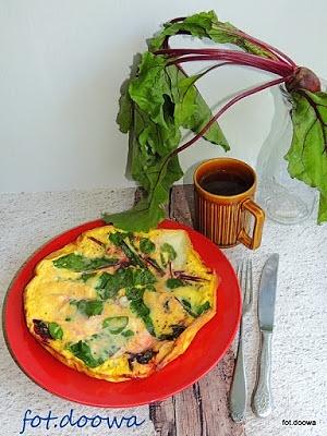 Omlet z botwinką