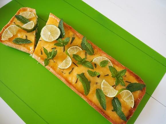 Tarta mojito - orzeźwiający deser limonka i mięta