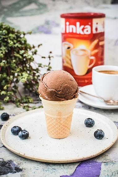 Bezcukrowy sorbet czekoladowo-kawowy z bananów wegański