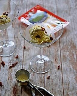Lody z sera żółtego i suszonych pomidorów