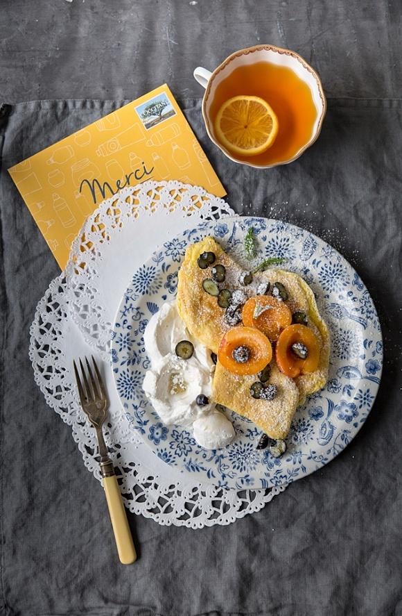 Omlet biszkoptowy na słodko