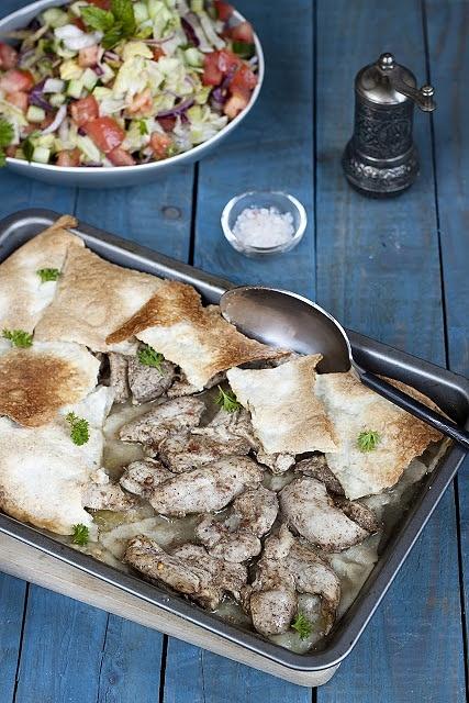 Pieczona shawarma z kurczaka