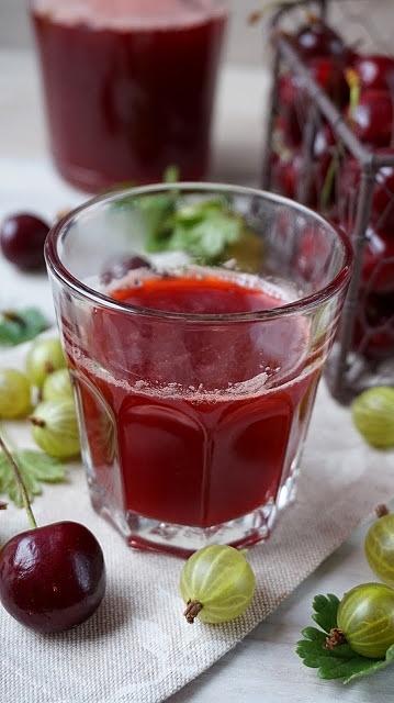 Syrop wiśniowo-agrestowy