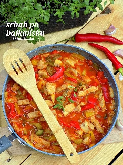 Schab po bałkańsku