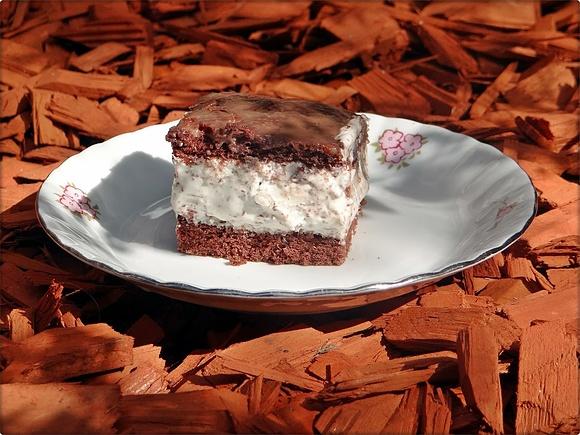 Sernik na zimno stracciatella