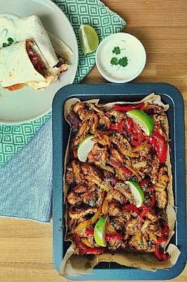 Kurczak fajitas z piekarnika