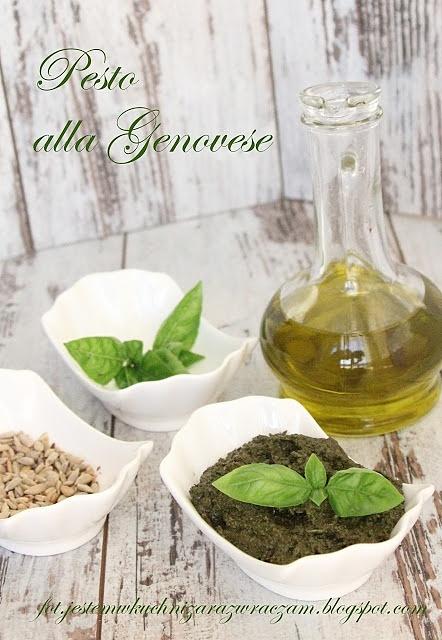 Pesto alla genovese z bazylii przepis na domowe pesto