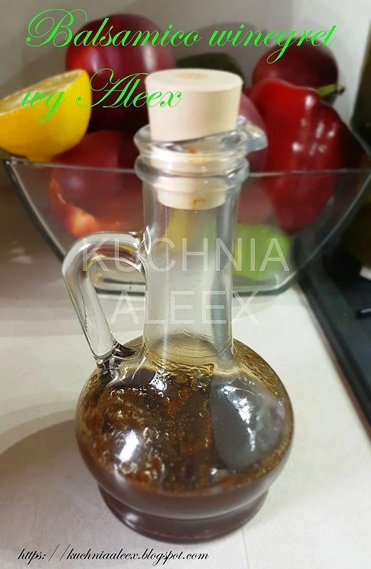 Balsamico winegret – prosty przepis na aromatyczny dressing