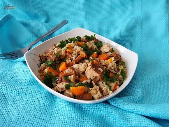Risotto z kurkami