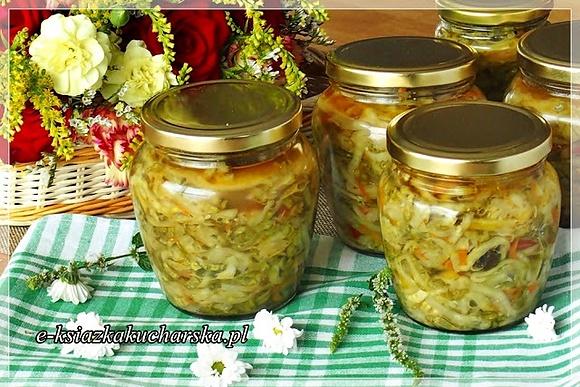 Obiadowe ogórki po koreańsku - sałatka na zimę