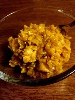 Risotto z kurczakiem i curry