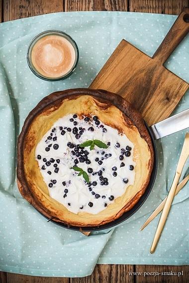 Pieczony naleśnik dutch baby