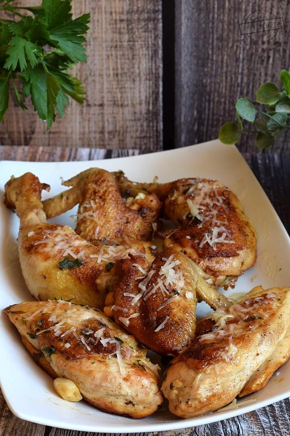 Kurczak z patelni z parmezanem