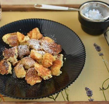 Kaiserschmarrn austriacki omlet słodki schabowy