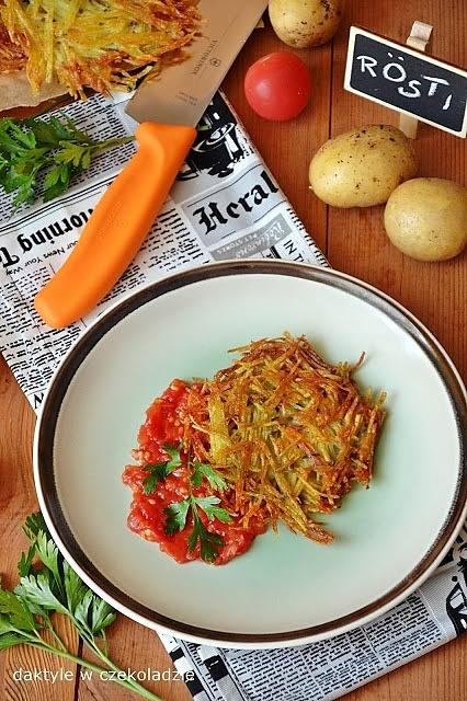 Rosti - placki ziemniaczane z mało typowych składników