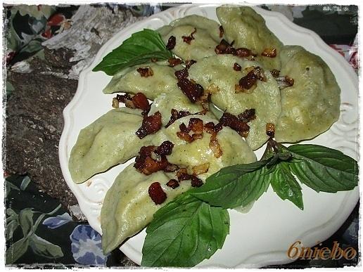 Bazyliowe pierogi