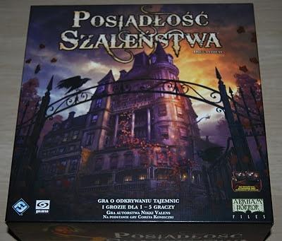 Posiadłość szaleństwa 2 edycja - gra planszowa dla rodziny