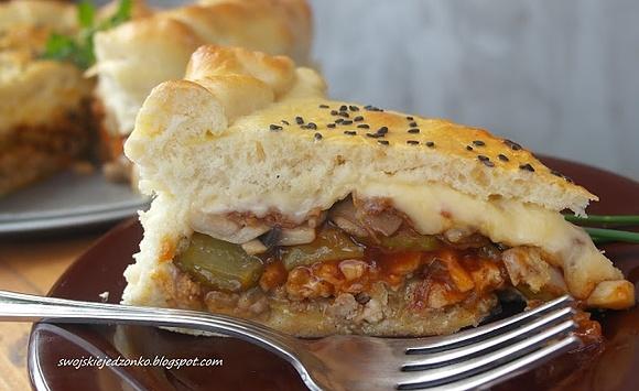 Ciasto a'la cheesburger na imprezę lub obiad