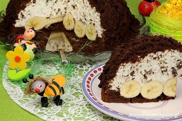 Kopiec kreta z bananami - pyszny deser dla całej rodziny
