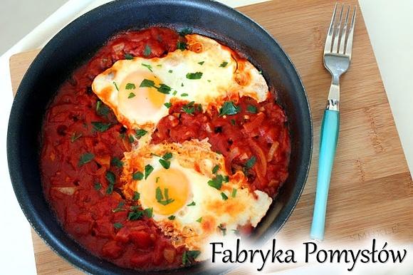 Jajka w pomidorach Szakszuka