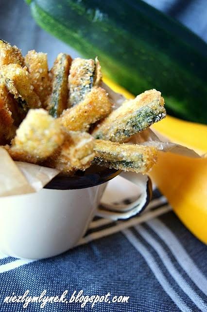 Frytki z cukinii z parmezanem