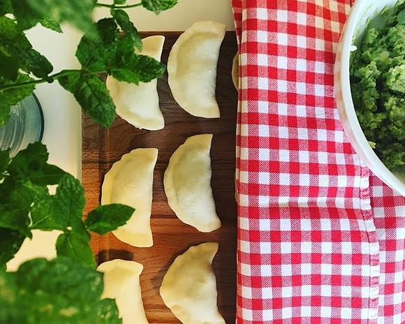 Pierogi z bobem