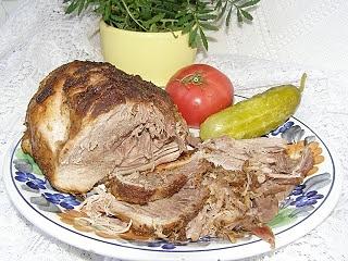 Szynka duszona w musztardzie do pieczywa