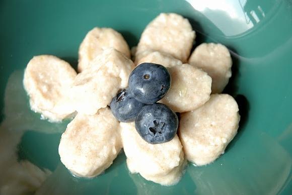 Leniwe pierogi orkiszowe bez jajka