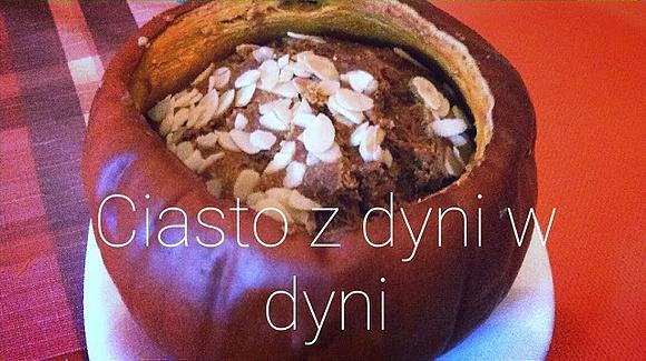 Ciasto z dyni w dyni