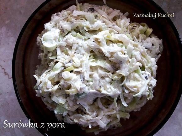 Surówka z pora