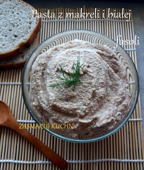 Pasta z makreli i białej fasoli