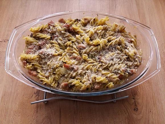 Zapiekanka makaronowa bez sera i śmietany