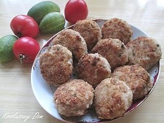 Kotlety ryżowo-drobiowe