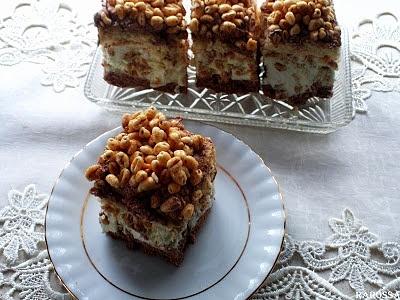 Ciasto Kinder Country z biszkoptem i płatkami