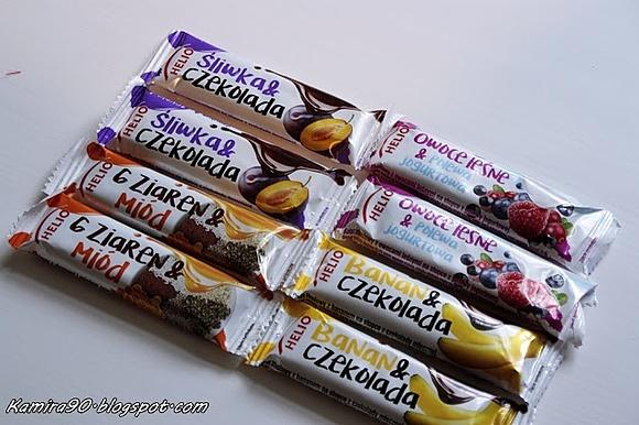 Zbożowe batony Helio – zdrowa przekąska