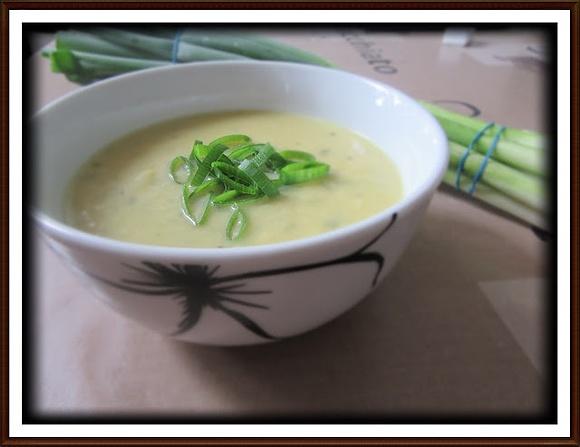 Zupa ziemniaczano-porowa