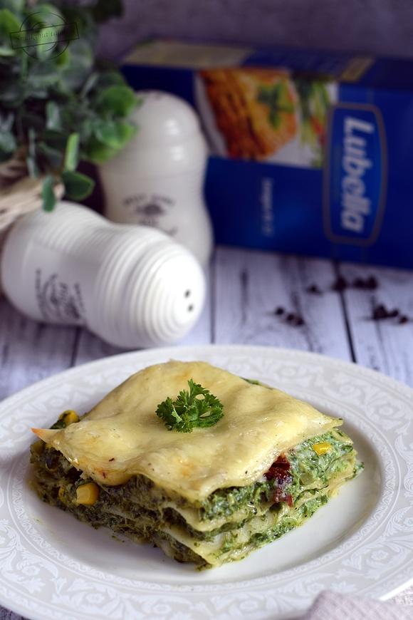 Lasagne ze szpinakiem