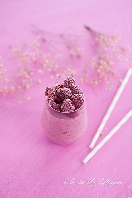 Pudding malinowy z chia