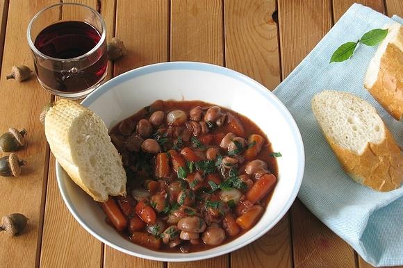Pieczarki bourguignon – pieczarki po burgundzku