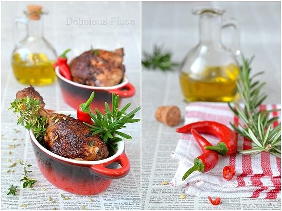 Kurczak w czekoladzie i chili