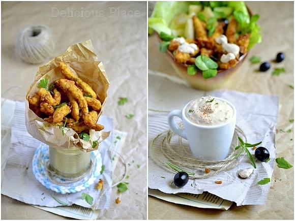 Churros de pescado - kanaryjskie kawałki ryby smażone w cieście