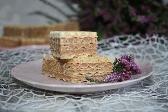 Wafle kakaowe domowe