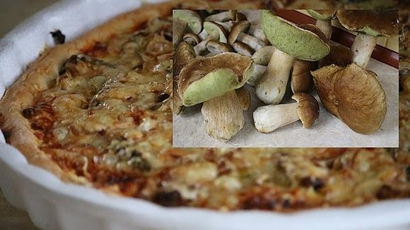 Pizza z borowikami prosty sprawdzony przepis