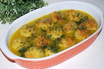 Pulpety drobiowe w sosie dyniowym