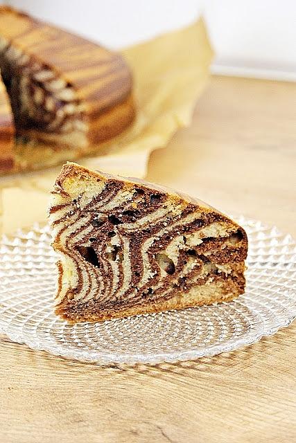 Zebra - przepyszna babka czekoladowa z pysznym wzorem