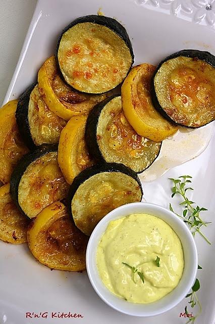 Pieczone cukinie z parmezanem