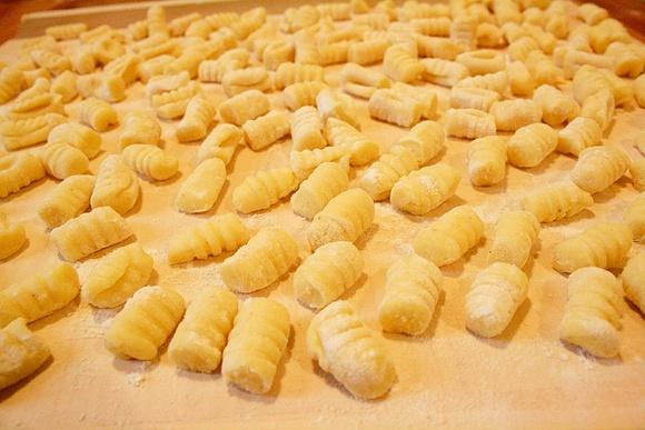 Gnocchi w sosie serowym